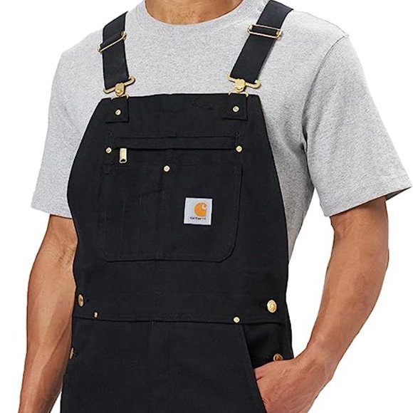 Carhartt Other - Carhartt Mens Relaxed Fit Duck Bib Overall R01-M Sz 36x32